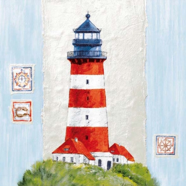 20er Pack Servietten Leuchtturm, 33 x 33 cm 20er Pack Servietten Leuchtturm, 33 x 33 cm.