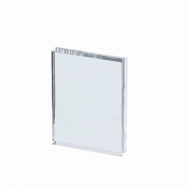 Acrylblock mit Griffmulde für Clear-Stempel, klar, 100 x 76 mm, Karten basteln