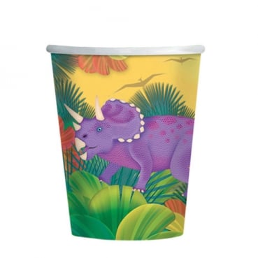 8er Pack Becher Dinos