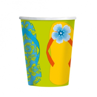 8er Pack Becher Flip Flops