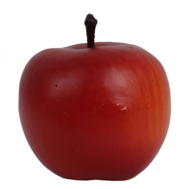 Deko Apfel in Rot, 55 mm