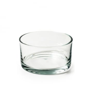 Kleine Glasschale, rund, klar, 15 cm