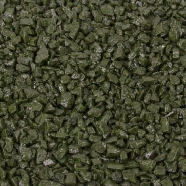 Deko Granulat in Olivgrün, 1 kg