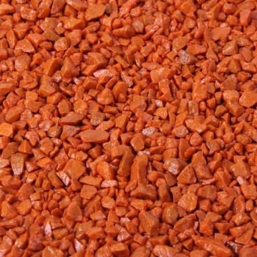 Deko Granulat in Orange, 1 kg