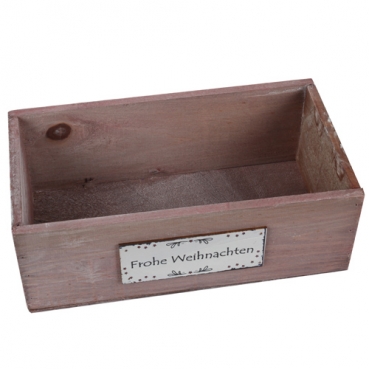 Rustikale Deko Holzbox,