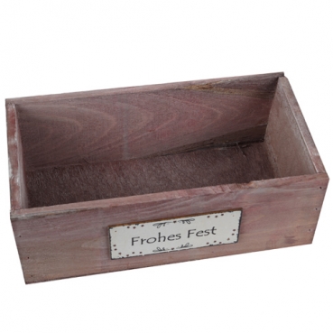 Rustikale Deko Holzbox,