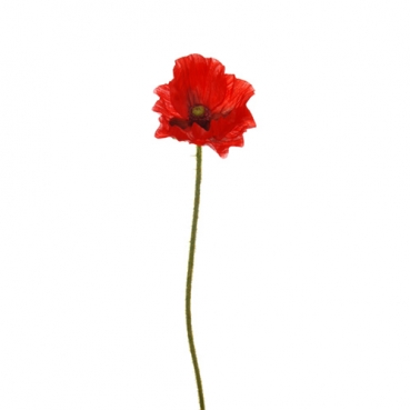 Kunstblume Mohn, 44 cm