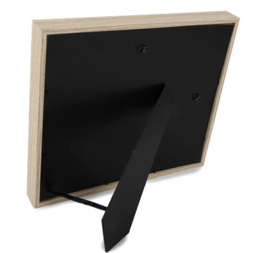 Großer, tiefer 3D-Bilderrahmen, befüllbar, für Geldgeschenke, Gutscheine, Holz natur, 32 x 28 cm Rückseite,, Großer, tiefer Bilderrahmen, befüllbar, für Geldgeschenke, Gutscheine, Holz natur, 32 x 28 cm.