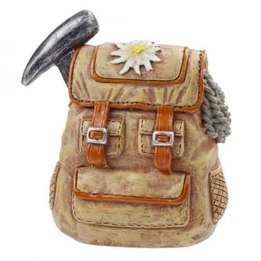 Miniatur Deko Rucksack, Bergsteigen, Wandern, 52 mm, für Geldgeschenke