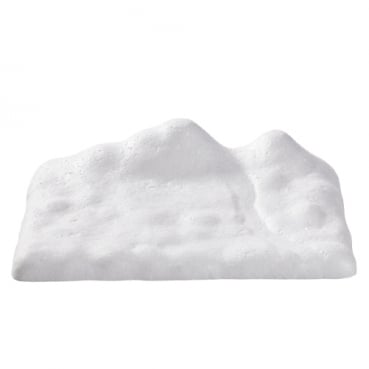 Deko Schneelandschaft, glitzernd, 20,5 x 15,5 cm, für Geldgeschenke