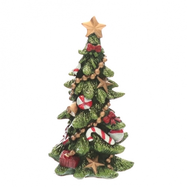 Kleiner Deko Weihnachtsbaum bunt geschmückt, 10,5 cm
