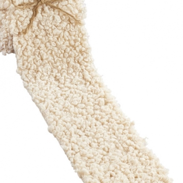 2 Meter Dekoband Schäfchenfell, Teddyfell in Beige, 80 mm 2 Meter Dekoband Teddyfell in Beige, 80 mm.