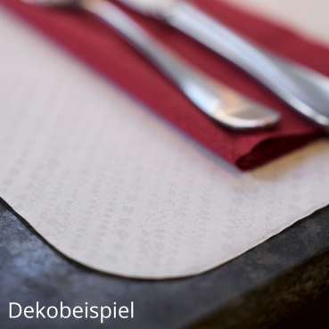 Bio Dunicel® Tischsets Stucco in Weiß, 28 x 38 cm Bio Dunicel® Tischsets Stucco in Weiß, 28 x 38 cm