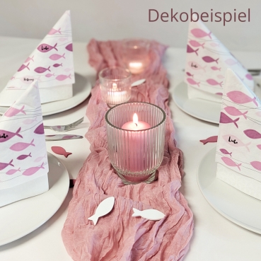Dekobeispiel für 81-teiliges Tischdeko Paket