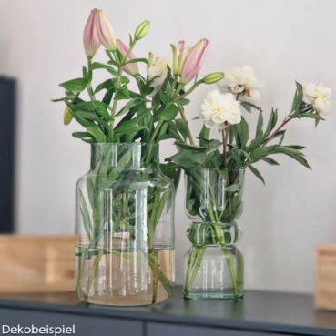 Große Glas Vase, Windlicht, Dekoglas, ECO -Gigi-, klar, 30 cm Große Glas Vase, Windlicht, Dekoglas, ECO -Gigi-, klar, 30 cm