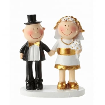 Kleines Jubiläumspaar, Goldene Hochzeit, 55 mm