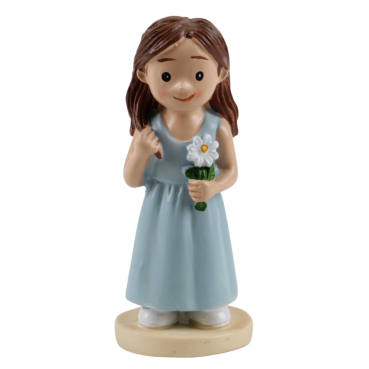Dekofigur, Tortenfigur Mädchen, modern I, 85 mm