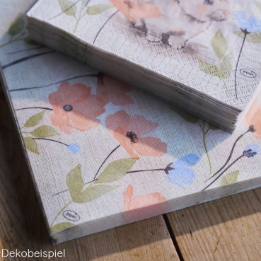 Bio Dunicel® Tischsets Bunny Bloom, 30 x 40 cm Duni Frühlingsserie Bunny Bloom.