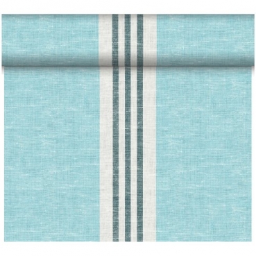 24 Meter Rolle Duni Dunicel Tischläufer Raya Blue