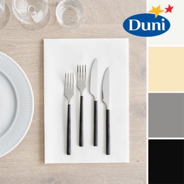 45er Pack Duni Dunilin Max Servietten, 40 x 60 cm in 4 Farben