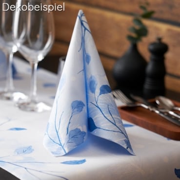 Duni Dunisoft Servietten Frosted Winter, 40 x 40 cm Dekobeispiel - Duni Frosted Winter.