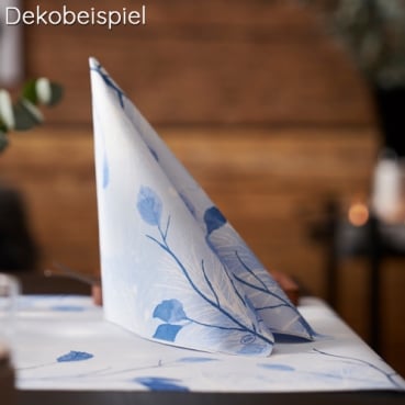 Duni Dunisoft Servietten Frosted Winter, 40 x 40 cm Dekobeispiel - Duni Frosted Winter.