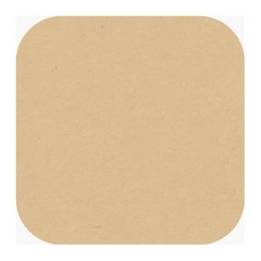 Duni Glasuntersetzer quadratisch, 8-lagig, in Natural Brown