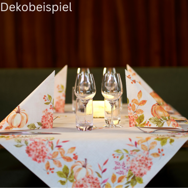 Duni Papier Tischsets Spicy Pumpkin, 30 x 40 cm Duni Herbstserie Spicy Pumpkin.