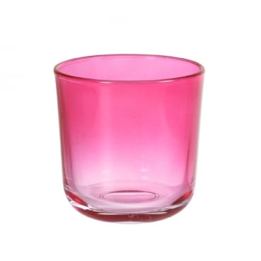 Duni Kerzenhalter Ouri in Fuchsia, spülmaschinengeeignet, 81 mm