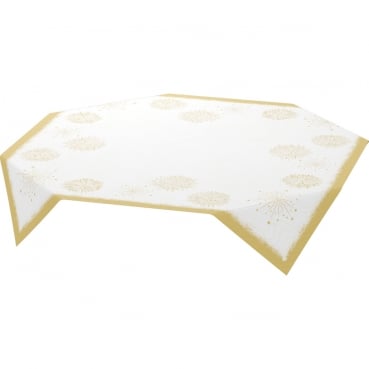 Duni Bio Dunicel® Mitteldecken Sparkly White.