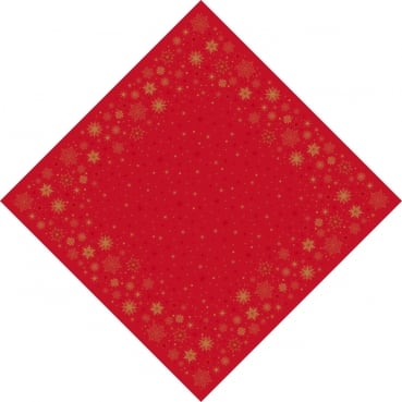 Duni Bio Dunicel® Mitteldecken Stargazing Red