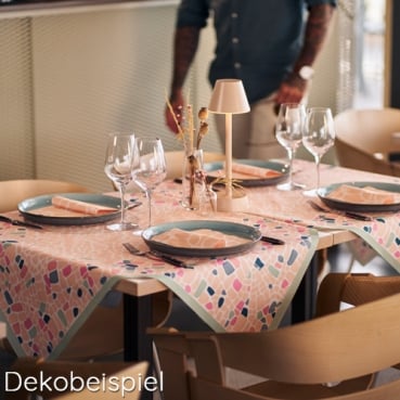 Duni Klassik Servietten Ocean Pebbles, 40 x 40 cm Duni Sommerserie Ocean Pebbles und Ocean Pink.