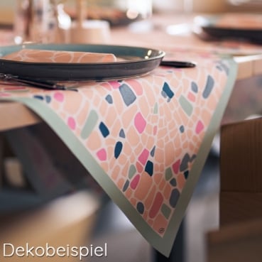 Duni Dunicel Mitteldecken Ocean Pebbles Duni Sommerserie Ocean Pebbles und Ocean Pink.