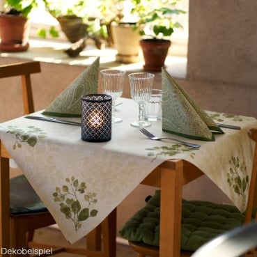 Bio Dunicel® Mitteldecken Paisley Leaves Duni Herbstserie Paisley und Paisley Leaves.