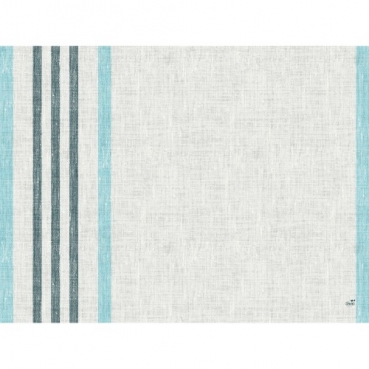 Duni Papier Tischsets Raya Blue, 30 x 40 cm