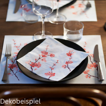 Duni Frühlingsserie Cherry Breeze Blue.