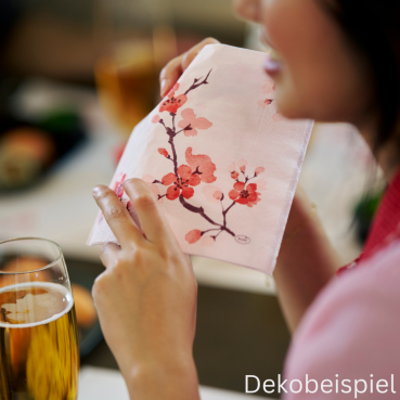 Duni Frühlingsserie Cherry Breeze Pink.