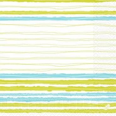 Duni Zelltuch Servietten Elise Stripes, 40 x 40 cm