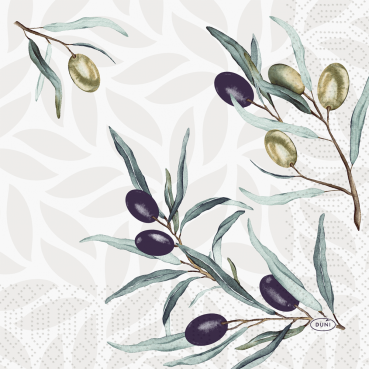 Duni Zelltuch Servietten Olive Garden, 33 x 33 cm