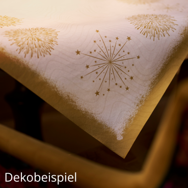 Duni Bio Dunicel® Mitteldecken Sparkly White.