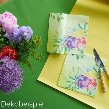 Duni Papier Tischsets Soft Tropics, 30 x 40 cm Duni Sommerserie Soft Tropics.