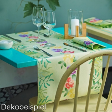24 Meter Rolle Duni Dunicel Tischläufer Soft Tropics Duni Sommerserie Soft Tropics.