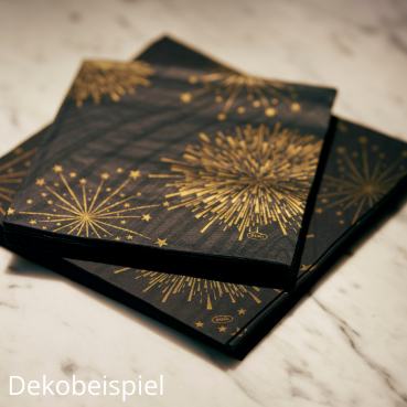 Duni Silvesterserie Sparkly Black.