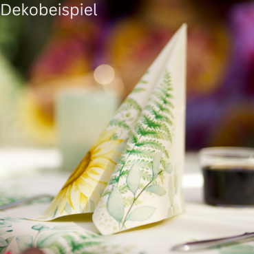 Duni Sommerserie Sunflower Dreams.