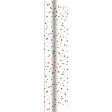 40 Meter Duni Tischdeckenrolle Happy Bubbles für Bierzeltgarnitur, 90 cm