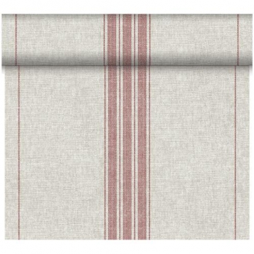 24 Meter Rolle Duni Dunicel Tischläufer Cocina Bordeaux