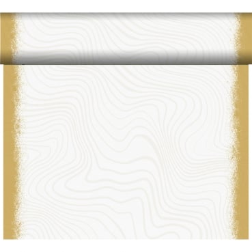 24 Meter Rolle Duni Bio Dunicel® Tischläufer Sparkly White