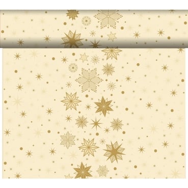 24 Meter Rolle Duni Bio Dunicel® Tischläufer Stargazing Cream