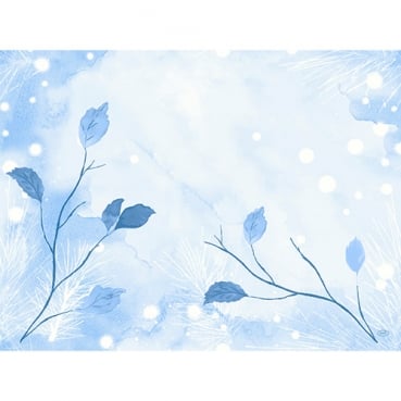 Duni Dunicel Tischsets Frosted Winter, 30 x 40 cm