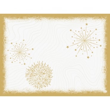 Duni Bio Dunicel® Tischsets Sparkly White, 30 x 40 cm